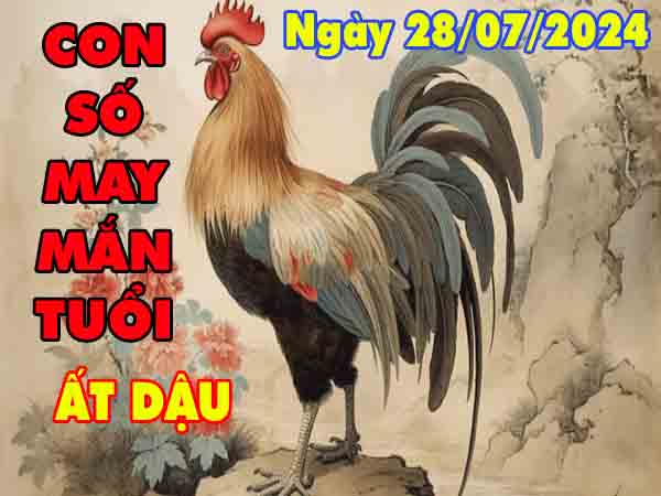 Nhận định con số may mắn tuổi Ất Dậu ngày 28/7/2024 chủ nhật hôm nay